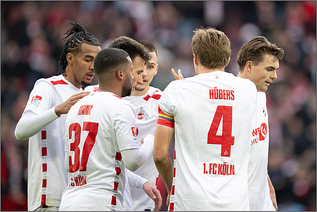 2. Fussball Bundesliga, 1.FC Köln - SV 07 Elversberg, 25.01.2025